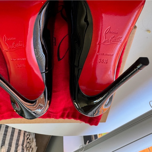 Christian Louboutin
So Kate Patent Pointed-Toe Red Sole Pump - Picture 15 of 16